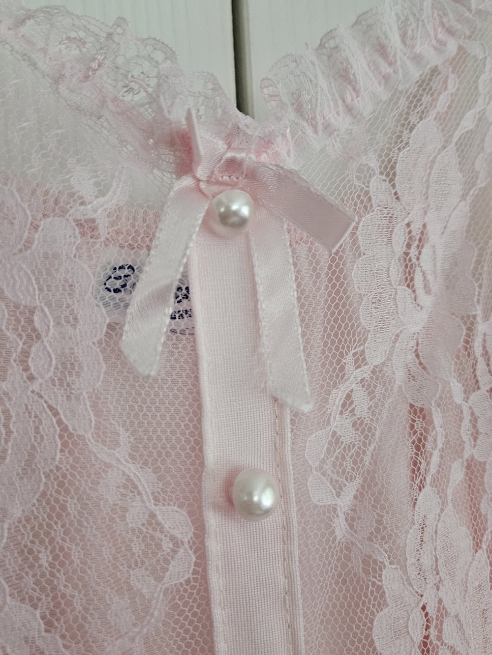 Vintage Bernette Pink Nightgown - Intimates - Picture 5 of 14
